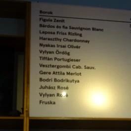 Skal, Budapest - Étlap/itallap