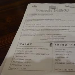 Slow Foodiez Budapest - Étlap/itallap