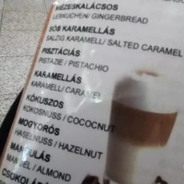 Smaragd Cafe Shop - MenDan Magic Spa & Wellness Hotel, Zalakaros - Étlap/itallap