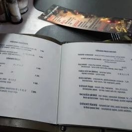 Smarni Étterem, Gödöllő - Étlap/itallap