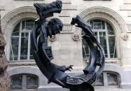 Solti György szobra Budapest