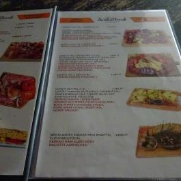 SonkaArcok Bárkonyha, Budapest - Étlap/itallap