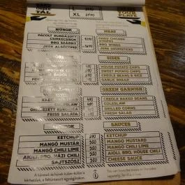 Soul Food Budapest - Étlap/itallap