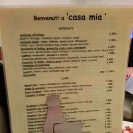 Spaghetti Ice Cukrászda & Pizzéria Budapest - Étlap/itallap