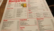 Spíler Biergarten Budapest - Étlap/itallap