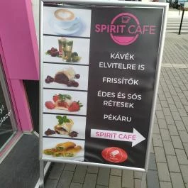 Spirit Cafe Újlipót Budapest - Étlap/itallap