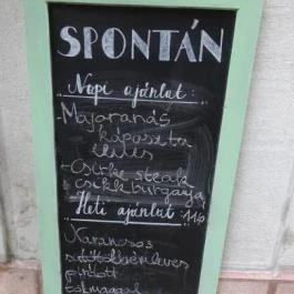 Spontán Pressó, Budapest - Étlap/itallap