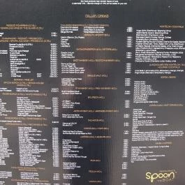 Spoon The Boat Budapest - Étlap/itallap