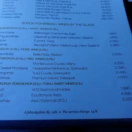 Spoon The Boat Budapest - Étlap/itallap