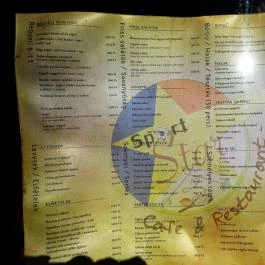 Sport Star Cafe & Restaurant , Budapest - Étlap/itallap