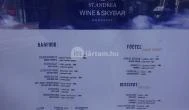 St. Andrea Wine & Skybar Budapest - Étlap/itallap
