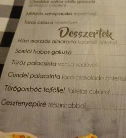 Stadt Étterem & Kávézó