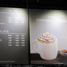 Starbucks - Astoria Budapest - Étlap/itallap