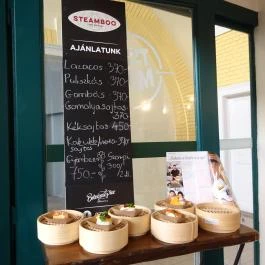 Steamboo - Belvárosi Piac Budapest - Étlap/itallap