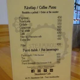 Steamhouse Café - Batthyány téri Vásárcsarnok Budapest - Egyéb