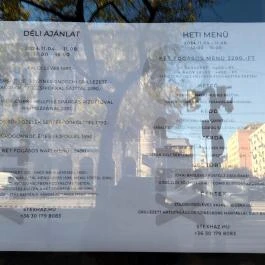 Stex Ház Étterem, Budapest - Étlap/itallap