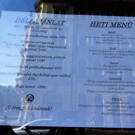 Stex Ház Étterem, Budapest - Étlap/itallap