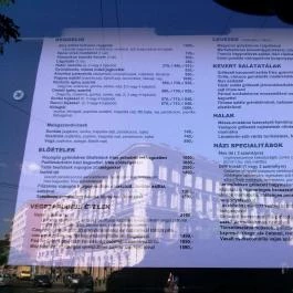 Stex Ház Étterem, Budapest - Étlap/itallap