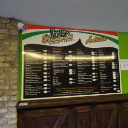 Stock Pub 1927, Szolnok - Étlap/itallap