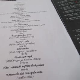 Stube Étterem, Pilisvörösvár - Étlap/itallap