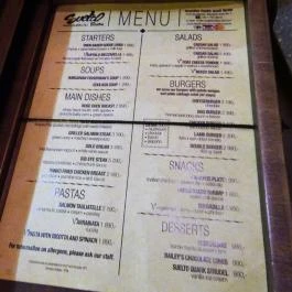 Suelto Cafe & Grill, Budapest - Étlap/itallap