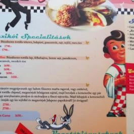 Sunny Diner Pest, Budapest - Étlap/itallap
