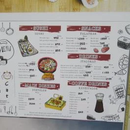 Sushi Cat, Budapest - Étlap/itallap