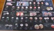 Sushi Master - Arany János utca Budapest - Étlap/itallap
