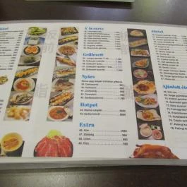 Sushi Ocean Budapest - Étlap/itallap