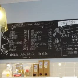 Sütipont Budapest - Étlap/itallap