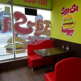 Sza-Sa Burger & Gyros - Teleki László tér Budapest - Belső