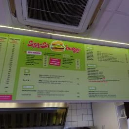 Sza-Sa Burger & Gyros - Teleki László tér Budapest - Étlap/itallap