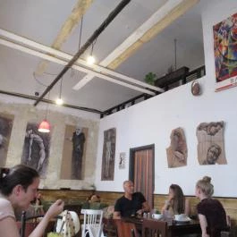 Szabad Bisztró Budapest - Belső