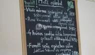 Szablya Étterem Kerepes - Étlap/itallap