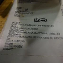 Szalámibolt Budapest - Étlap/itallap