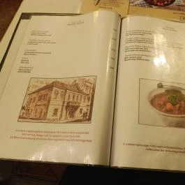 Százéves Étterem Budapest - Étlap/itallap