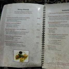 Százéves Étterem, Budapest - Étlap/itallap
