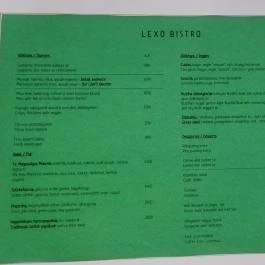 Szegedi Halbisztró Kiskőrössy 2.0, Budapest - Étlap/itallap