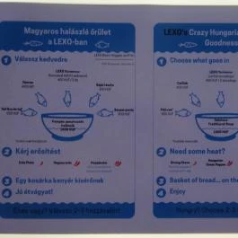 Szegedi Halbisztró Kiskőrössy 2.0, Budapest - Étlap/itallap