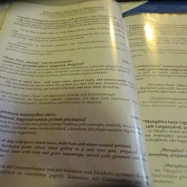 Szél Fiai Fogadó & Cellárium Nyúl - Étlap/itallap