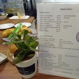 Szelence Café Budapest - Étlap/itallap