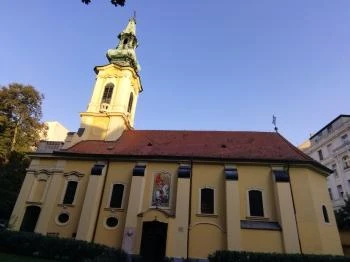 Szent György nagyvértanú szerb ortodox templom Budapest