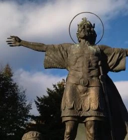 Szent István és Boldog Gizella szobra 