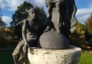 Szent István és Boldog Gizella szobra Zalakaros