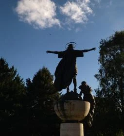 Szent István és Boldog Gizella szobra 