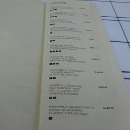 VIATOR Apátsági Étterem és Borbár, Pannonhalma - Étlap/itallap