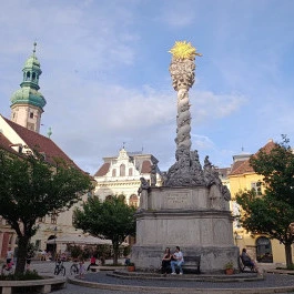 Szentháromság-szobor Sopron - Külső kép