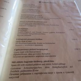 Sziklakert Étterem, Alsópáhok - Egyéb