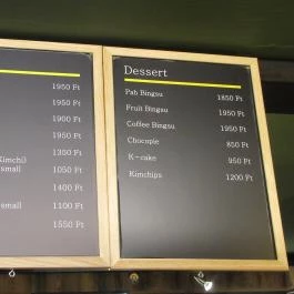 Szimille Kávézó & Bár, Budapest - Étlap/itallap