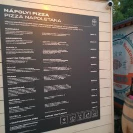 Szitakötő Street Food Budapest - Étlap/itallap